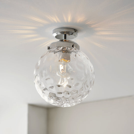 Endon Lighting 95994 Elston 1lt Flush - 34377
