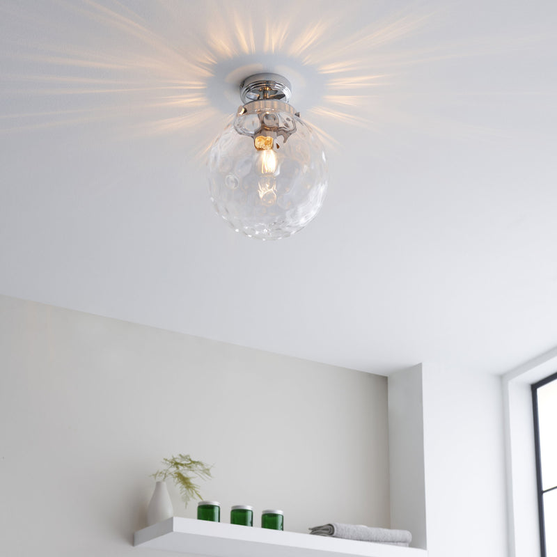 Load image into Gallery viewer, Endon Lighting 95994 Elston 1lt Flush - 34377
