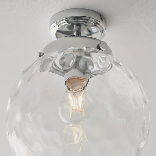 Endon Lighting 95994 Elston 1lt Flush - 34377