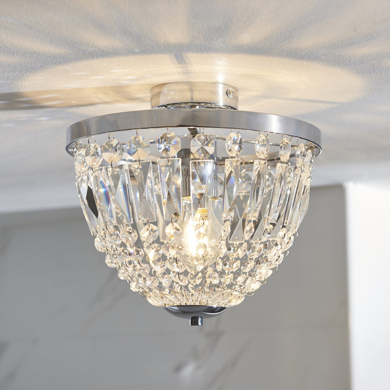 Load image into Gallery viewer, Endon Lighting 96005 Iona 1lt Flush - 34381
