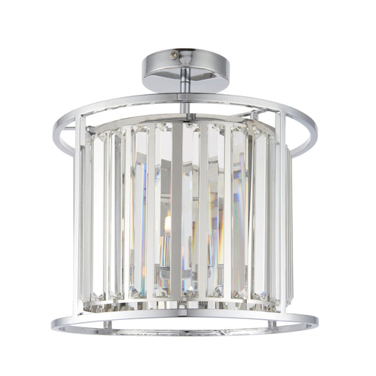 Endon Lighting 96022 Hamilton 3lt Semi flush - 34382