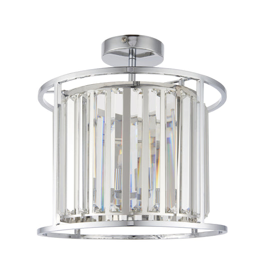 Endon Lighting 96022 Hamilton 3lt Semi flush - 34382