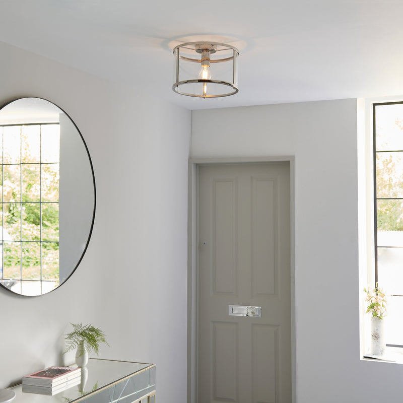 Load image into Gallery viewer, Endon Lighting 96150 Hopton 1lt Flush - 34389
