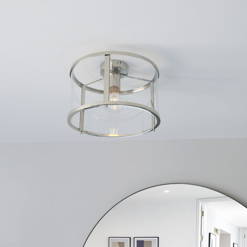 Load image into Gallery viewer, Endon Lighting 96150 Hopton 1lt Flush - 34389
