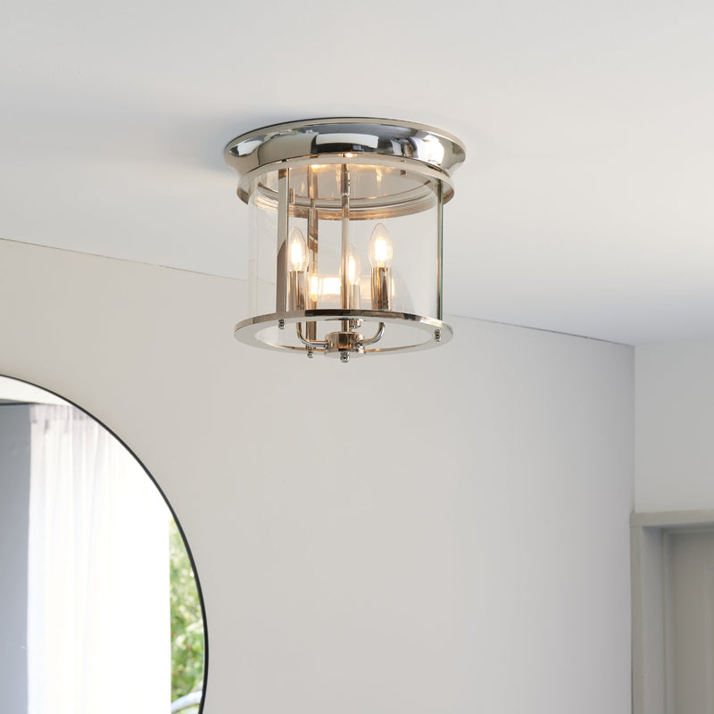 Load image into Gallery viewer, Endon Lighting 96153 Hampworth 3lt Flush - 34390
