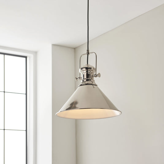 Endon Lighting 96178 Brampton 1lt Pendant - 34393