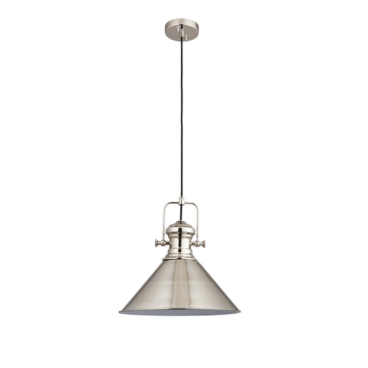 Endon Lighting 96178 Brampton 1lt Pendant - 34393