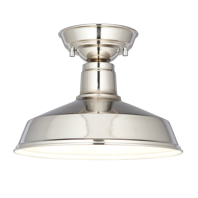 Endon Lighting 96181 Darton 1lt Semi flush - 34394