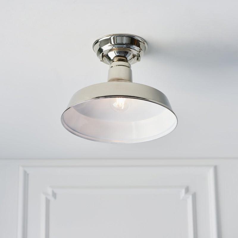 Load image into Gallery viewer, Endon Lighting 96181 Darton 1lt Semi flush - 34394

