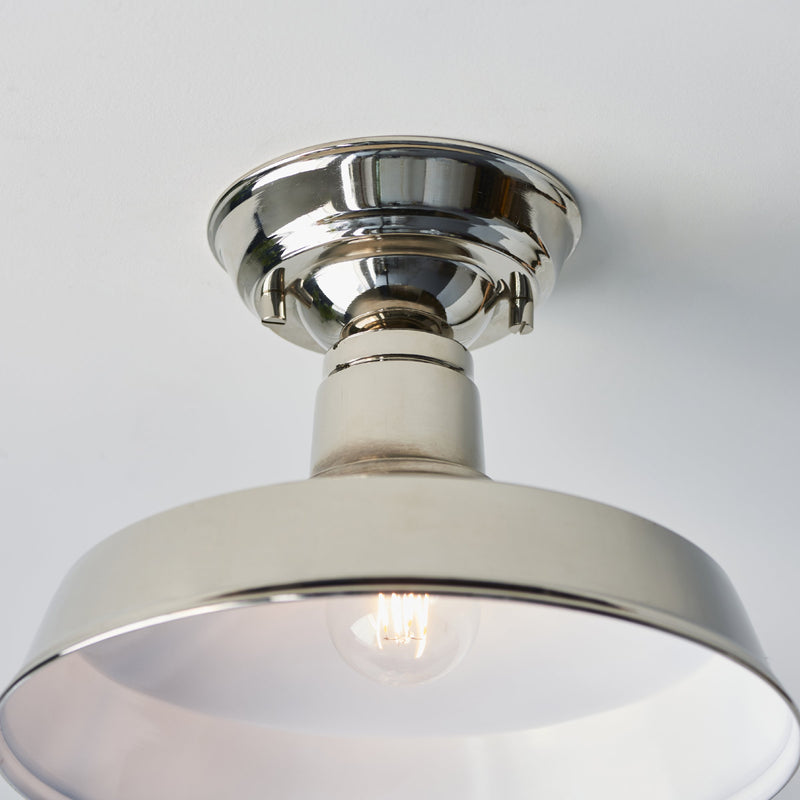 Load image into Gallery viewer, Endon Lighting 96181 Darton 1lt Semi flush - 34394
