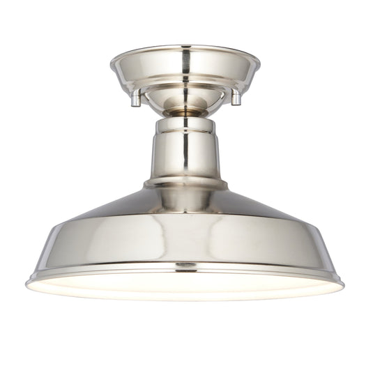 Endon Lighting 96181 Darton 1lt Semi flush - 34394