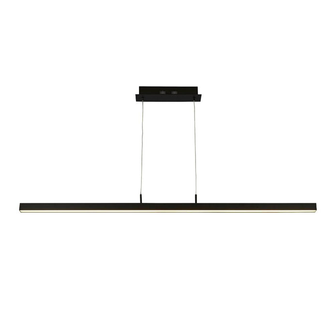 Searchlight 96381-1BK Tribeca 1Lt LED Pendant, Temperature Colour Changing, Matt Black - 31683