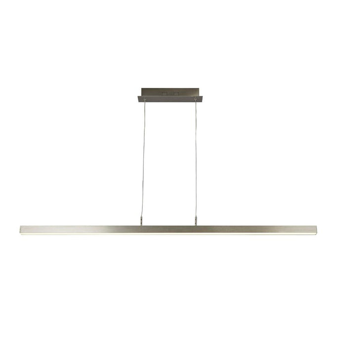Searchlight 96381-1SS Tribeca 1Lt LED Pendant, Temperature Colour Changing, Satin Silver - 26474