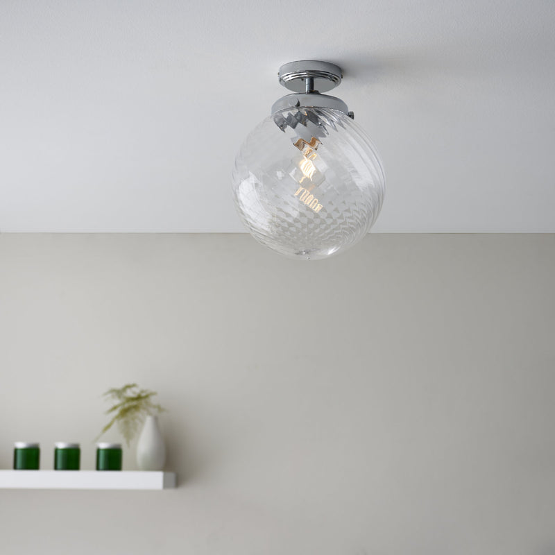 Load image into Gallery viewer, Endon Lighting 96488 Milston 1lt Flush - 34404
