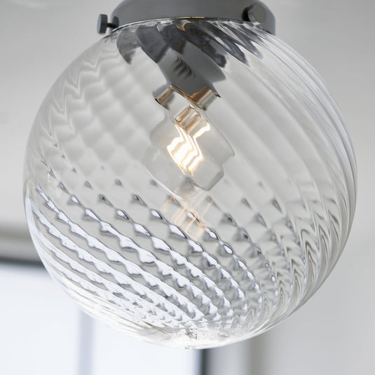 Endon Lighting 96488 Milston 1lt Flush - 34404
