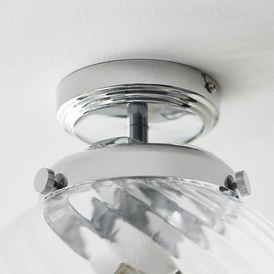 Endon Lighting 96488 Milston 1lt Flush - 34404