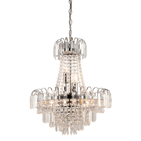 Endon Lighting 96826-CH Amadis 6lt Pendant - 34523