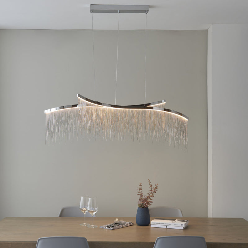 Load image into Gallery viewer, Endon Lighting 97219 Orphelia 1lt Pendant - 34440
