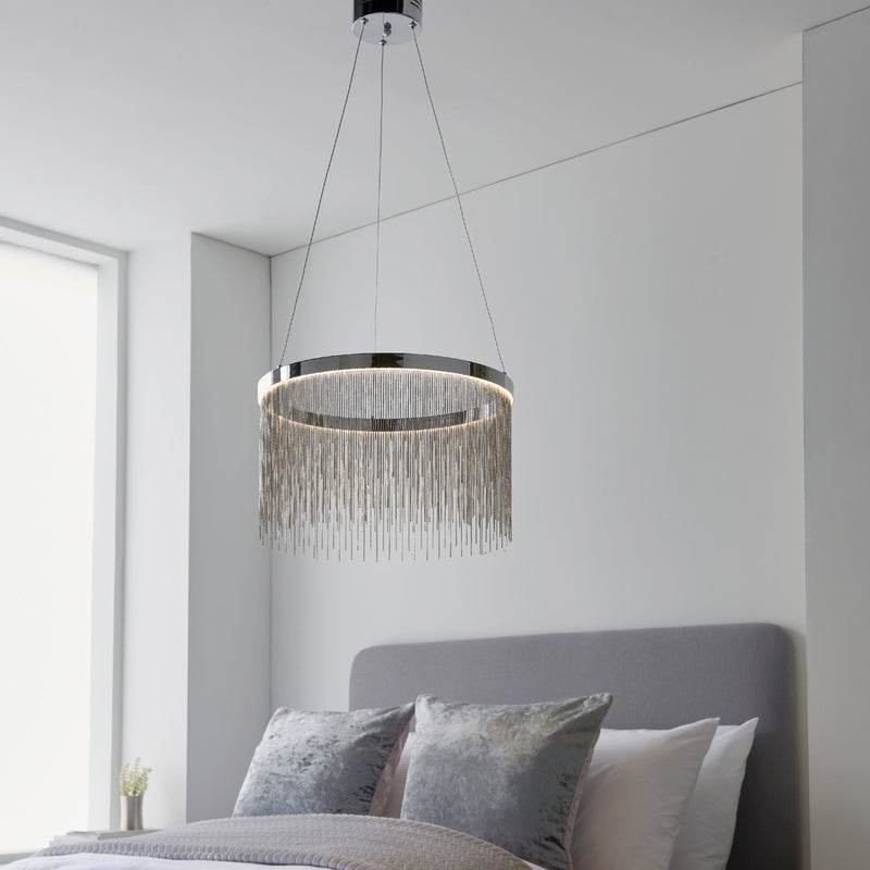 Load image into Gallery viewer, Endon Lighting 97368 Zelma CCT 1lt Pendant - 34444
