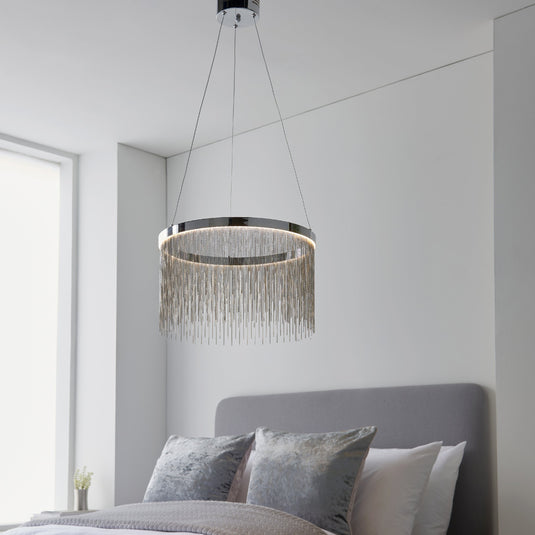 Endon Lighting 97368 Zelma CCT 1lt Pendant - 34444