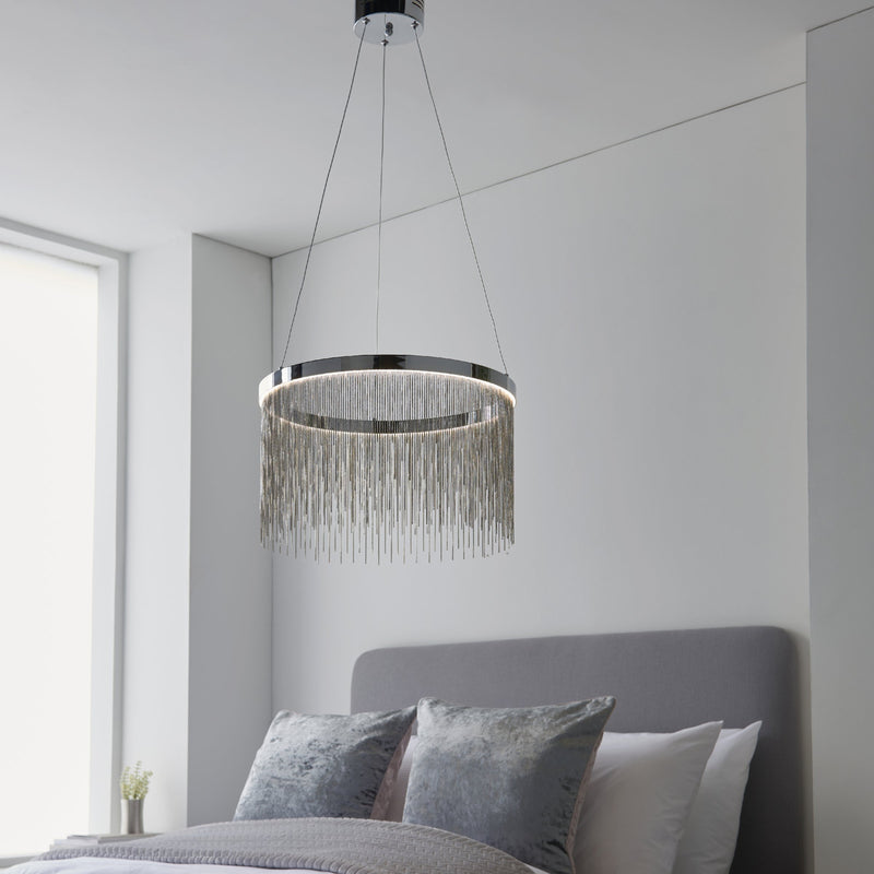 Load image into Gallery viewer, Endon Lighting 97368 Zelma CCT 1lt Pendant - 34444

