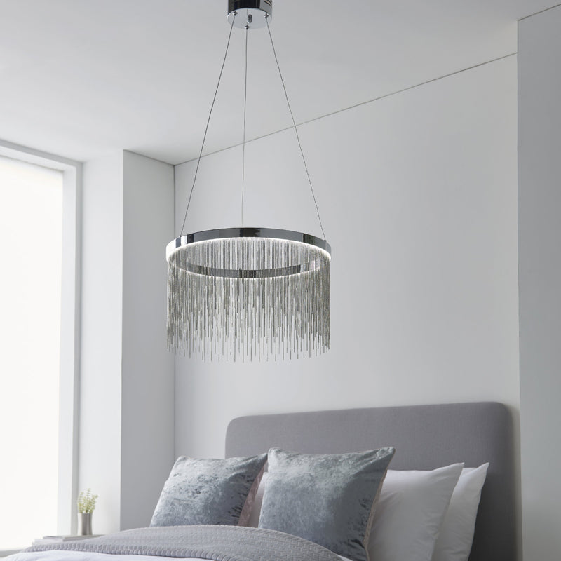 Load image into Gallery viewer, Endon Lighting 97368 Zelma CCT 1lt Pendant - 34444
