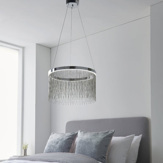 Endon Lighting 97368 Zelma CCT 1lt Pendant - 34444