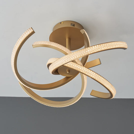 Endon Lighting 97617 Lorenzo 4lt Semi flush - 34450