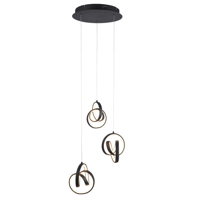 Endon Lighting 97623 Cosma 3lt Pendant - 34451
