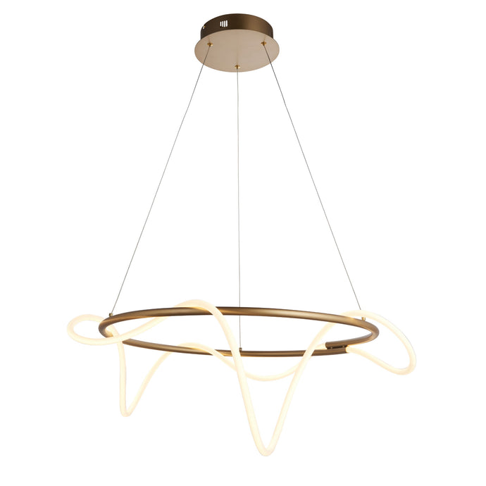 Endon Lighting 97631 Attalea 1lt Pendant - 34457