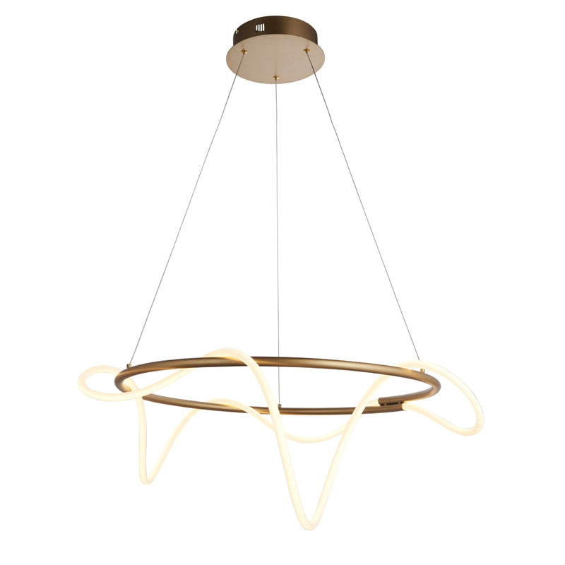 Load image into Gallery viewer, Endon Lighting 97631 Attalea 1lt Pendant - 34457
