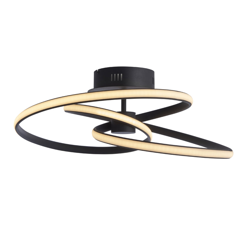 Load image into Gallery viewer, Endon Lighting 97633 Dune 1lt Semi flush - 34459
