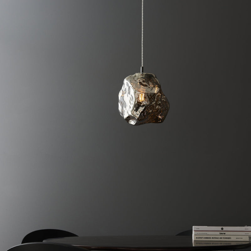 Load image into Gallery viewer, Endon Lighting 97654 Rock 1lt Pendant - 34460
