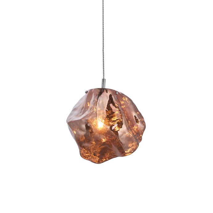 Endon Lighting 97655 Rock 1lt Pendant - 34461