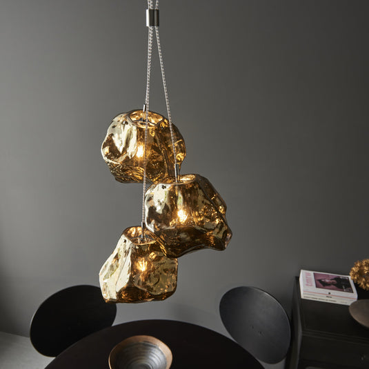 Endon Lighting 97660 Rock 3lt Pendant - 34465