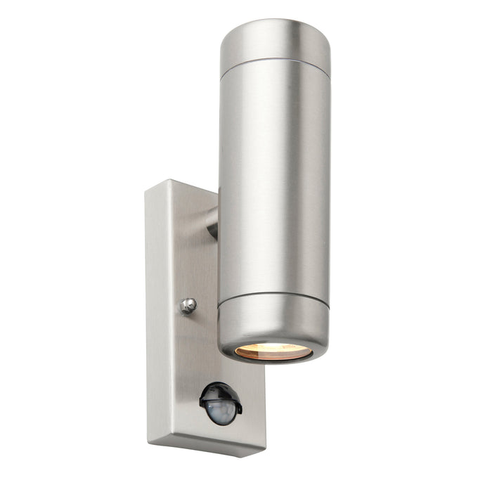 Saxby Lighting 97821 Odyssey PIR 2lt wall IP44 7W - 33562