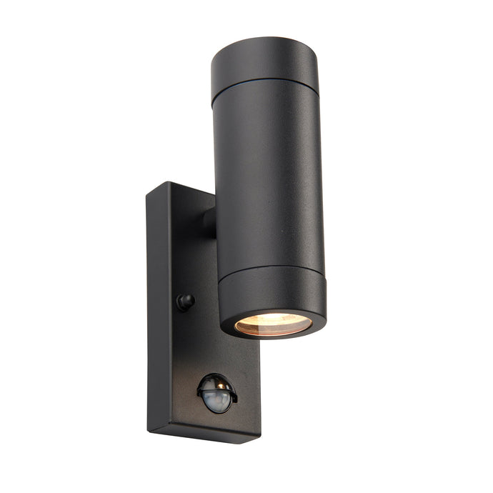 Saxby Lighting 97822 Odyssey PIR 2lt wall IP44 7W - 33563