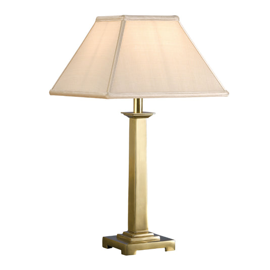 Interiors 1900 ABY1019AB Pelham Solid Brass Table Lamp