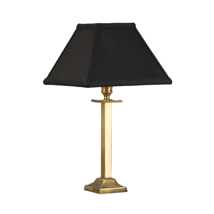 Interiors 1900 ABY113AB Wellesley Solid Brass Table Lamp