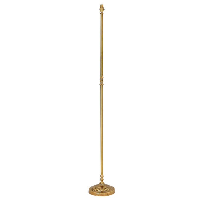 Interiors 1900 ABY138AB Fitzroy Solid Brass Floor Lamp