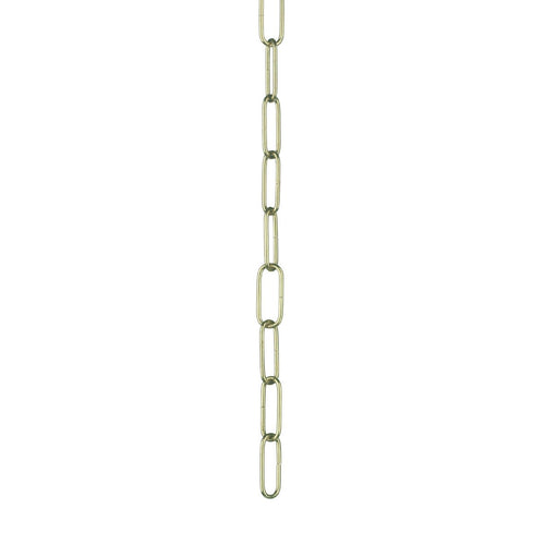 David Hunt Lighting ACC24 Spare Chain For Station Pendant Polished Brass 0.5 Metre