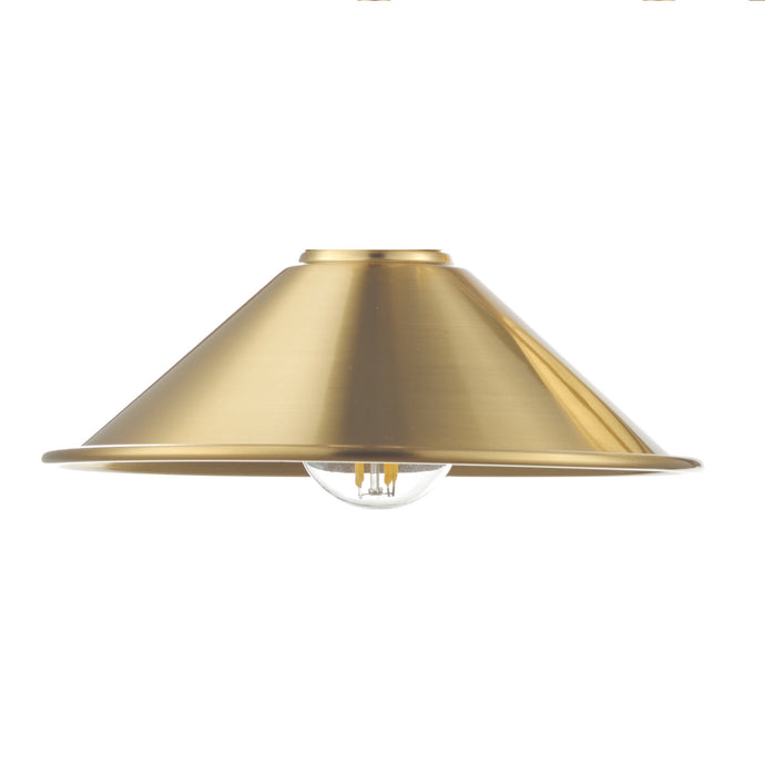 Dar Lighting ACC861 Accessory Metal Aged Brass E14 Shade Only - 34856