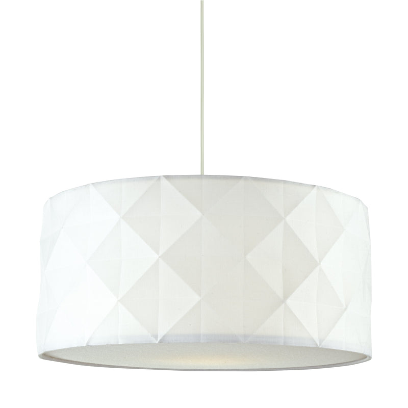 Load image into Gallery viewer, Dar Lighting AIS652 Aisha Faceted Easy Fit Shade White - 37102
