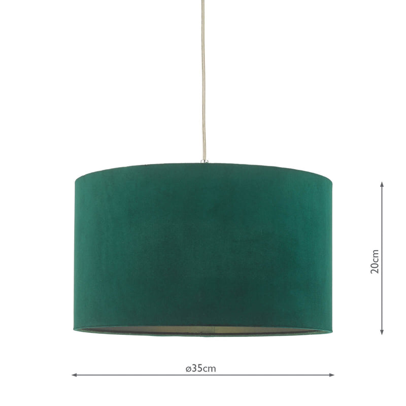 Load image into Gallery viewer, Dar Lighting AKA6524 Akavia Easy Fit Pendant Green - 34870
