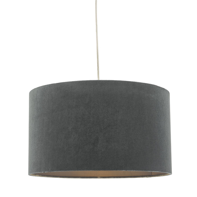 Dar Lighting AKA6539 Akavia Easy Fit Pendant Grey - 34871
