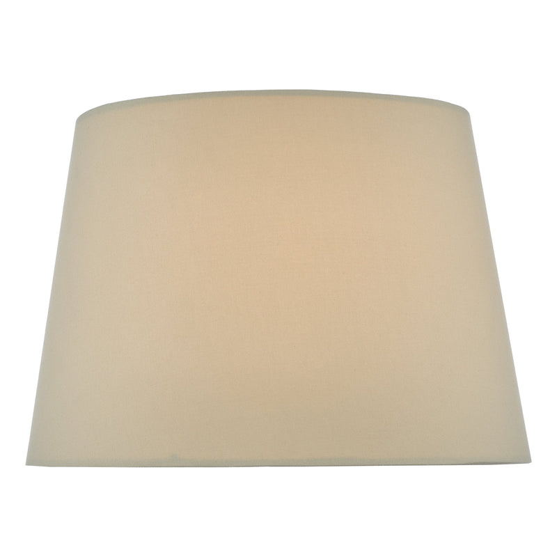 Load image into Gallery viewer, Dar Lighting ALI1229 Alina Taupe Faux Silk Tapered Drum Shade 26cm - 36858
