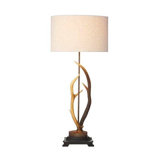 David Hunt Lighting ANT4229 Antler Table Lamp complete with Shade