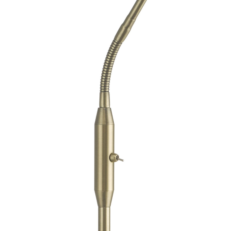 Load image into Gallery viewer, Dar Lighting ARI5575 Aria Floor Lamp Antique Brass LED - 23905
