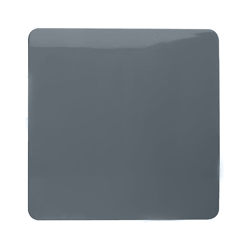 Load image into Gallery viewer, Trendi Switch ART-BLKWG, Artistic Modern 1 Gang Blanking Plate Warm Grey Finish, BRITISH MADE, (25mm Back Box Required), 5yrs Warranty - 53703
