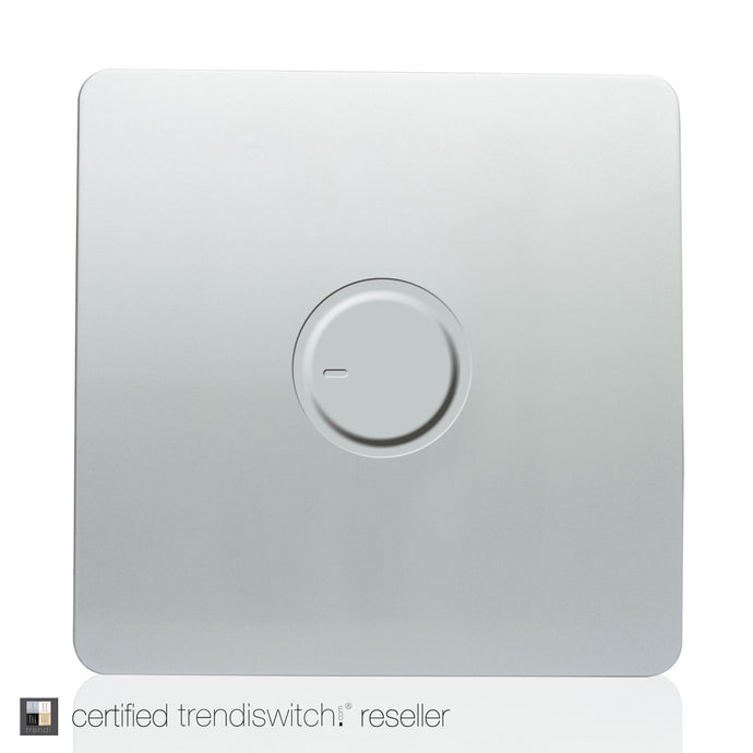 Trendi Switch ART-SPDSI 1 Gang Fan Speed Controller Silver Finish